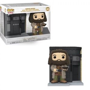 Funko POP! Harry Potter Deluxe Rubeus Hagrid with the Leaky Cauldron #141